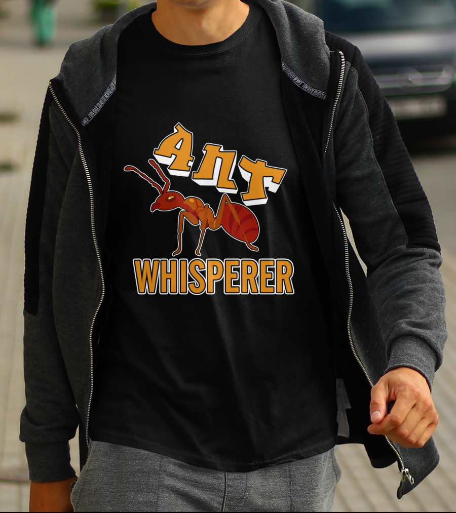 Ant Whisperer Red Ant Cartoon T-Shirt
