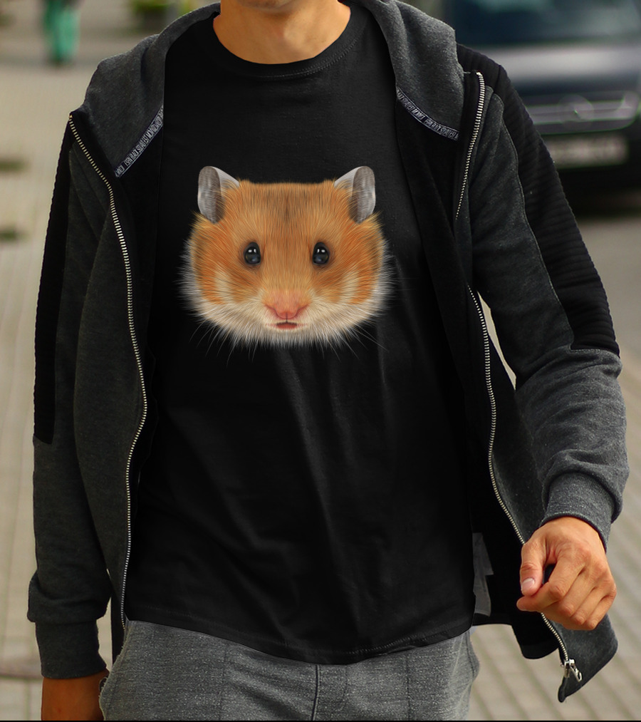 Hamster Face Close-Up T-Shirt