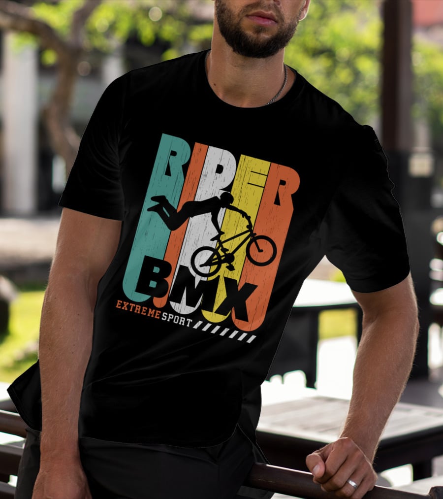 Rider BMX Extreme Sport T-Shirt