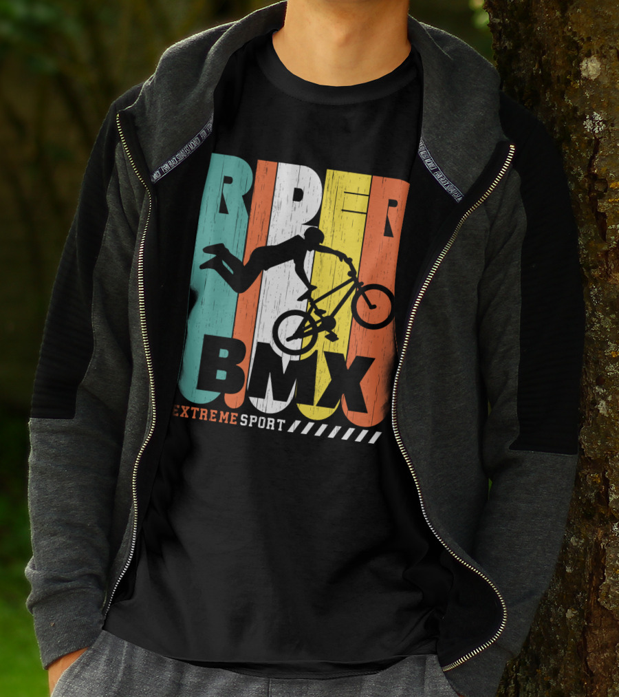 Rider BMX Extreme Sport T-Shirt