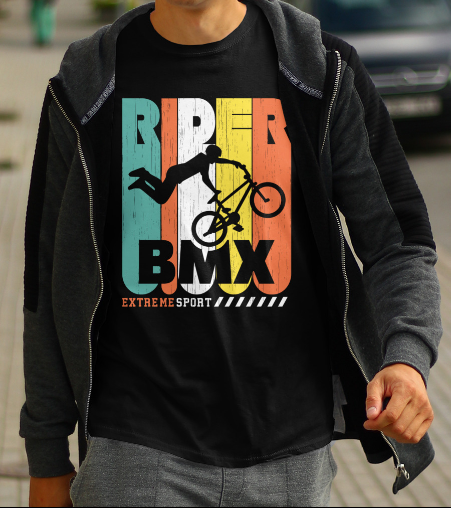 Rider BMX Extreme Sport T-Shirt