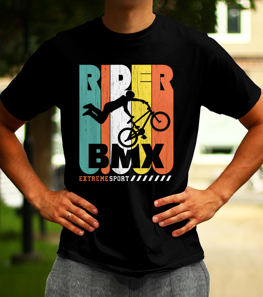 Rider BMX Extreme Sport T-Shirt