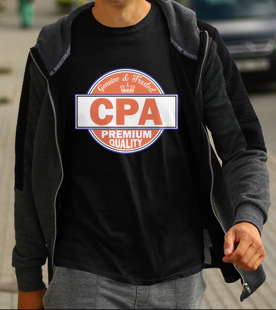 Genuine And Trusted CPA Premium Quality T-Shirt