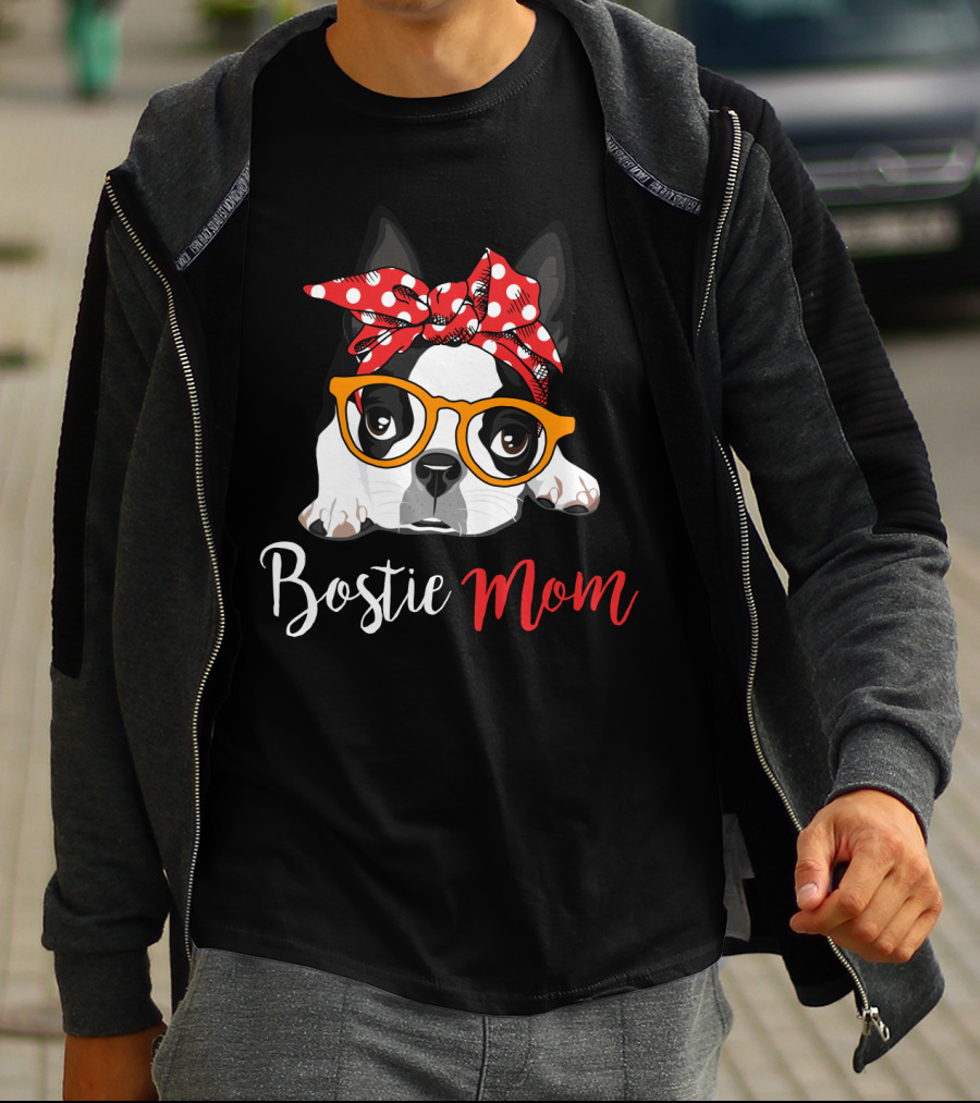Bostie Mom T-Shirt