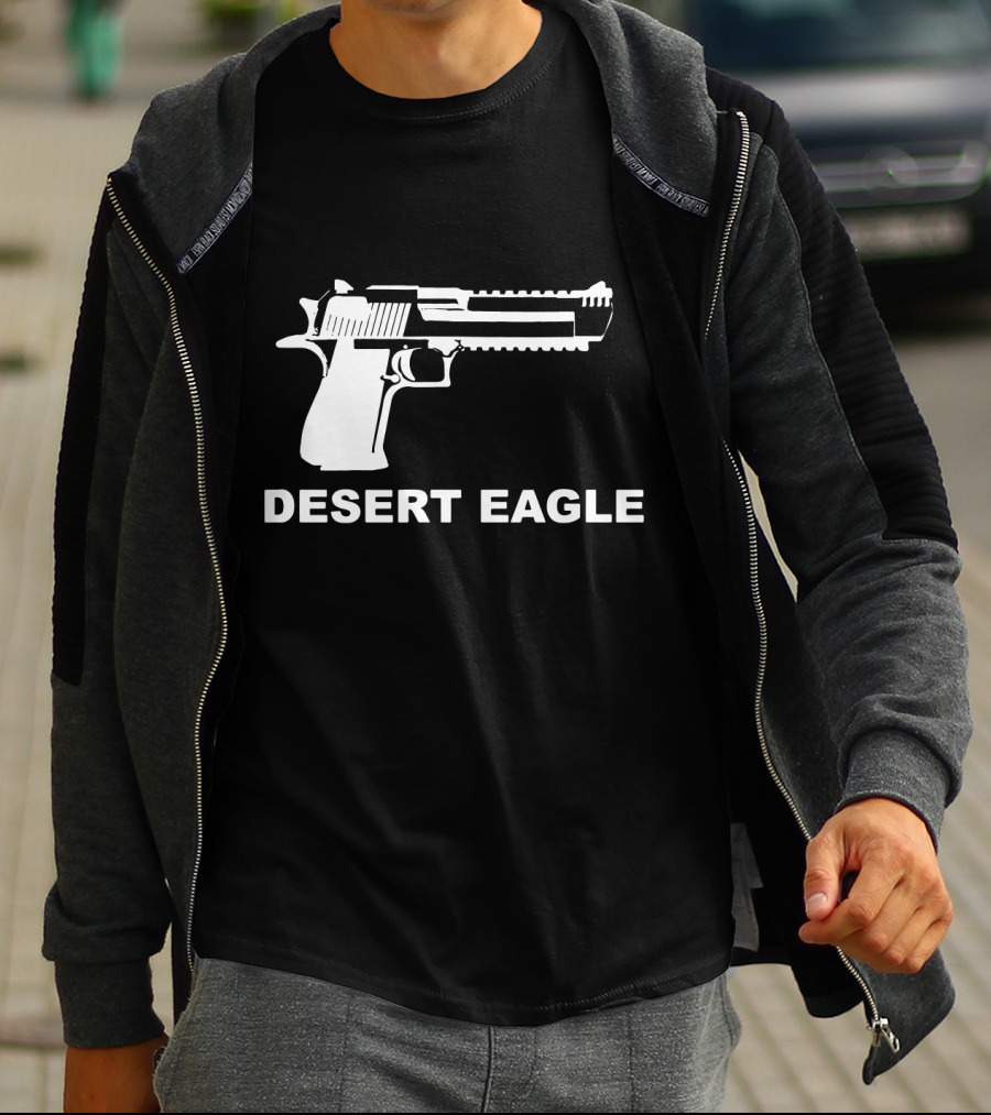 Desert Eagle .50AE .44 Magnum 50 Cal Deagle Gun T-Shirt
