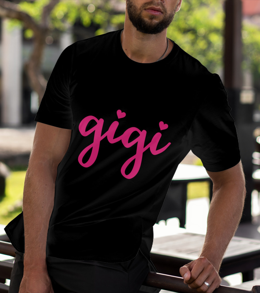 Gigi With Hearts For Grandma T-Shirt