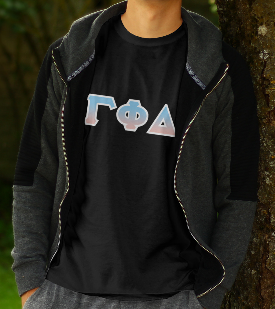 Gamma Phi Delta Sorority Inc Greek Letters T-Shirt