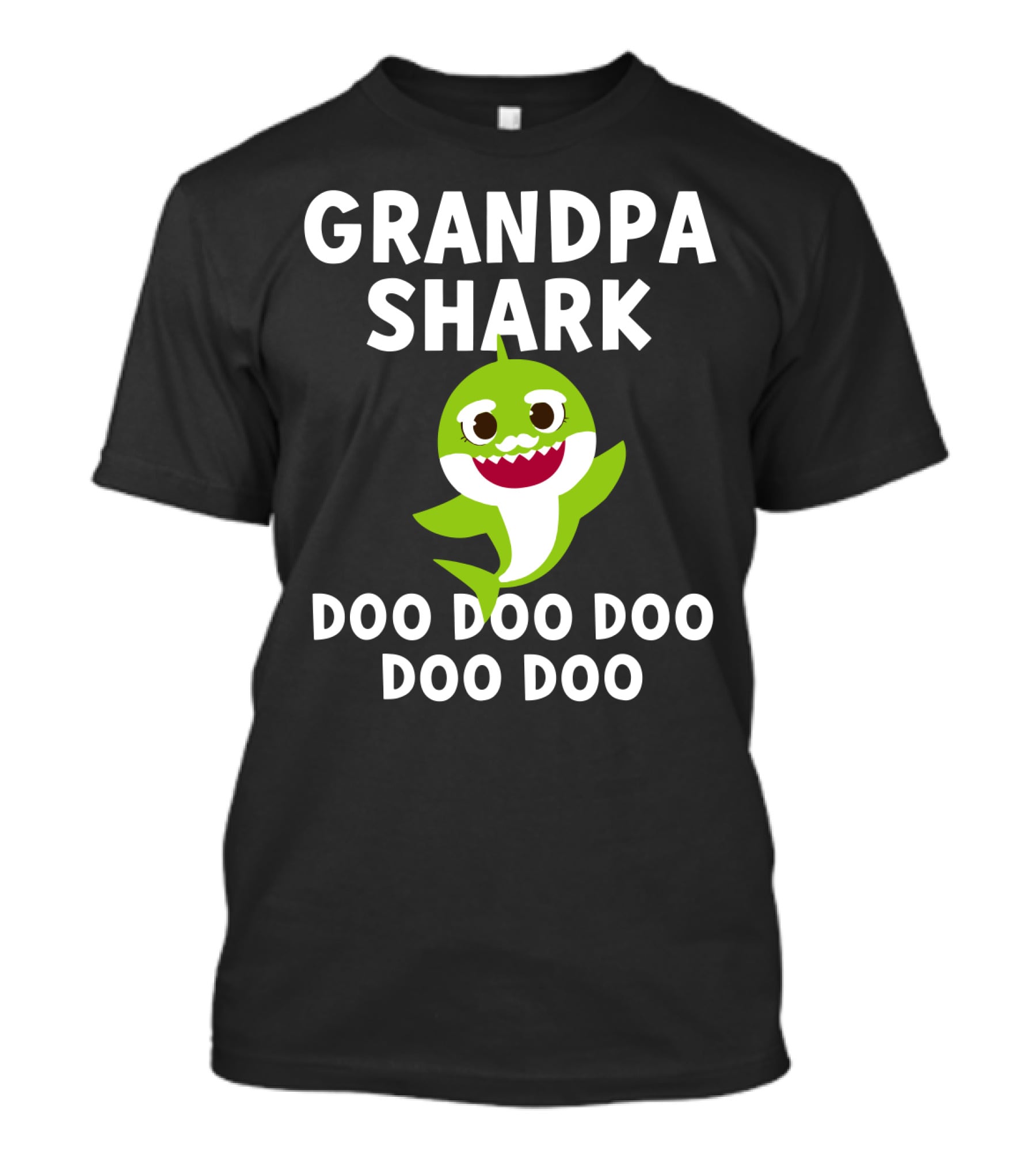 Grandpa Shark Doo Doo Doo Doo Mens Pinkfong T-Shirt
