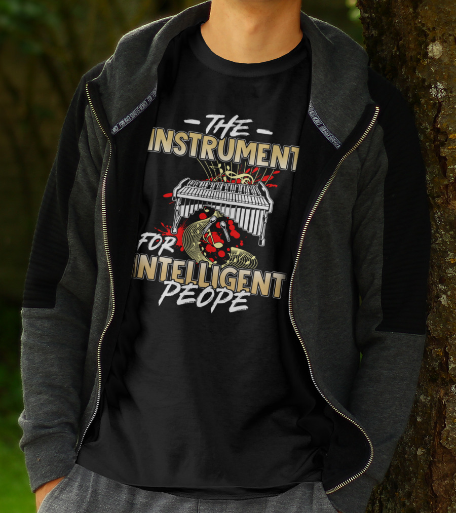 The Instrument For Intelligent People Marimba T-Shirt