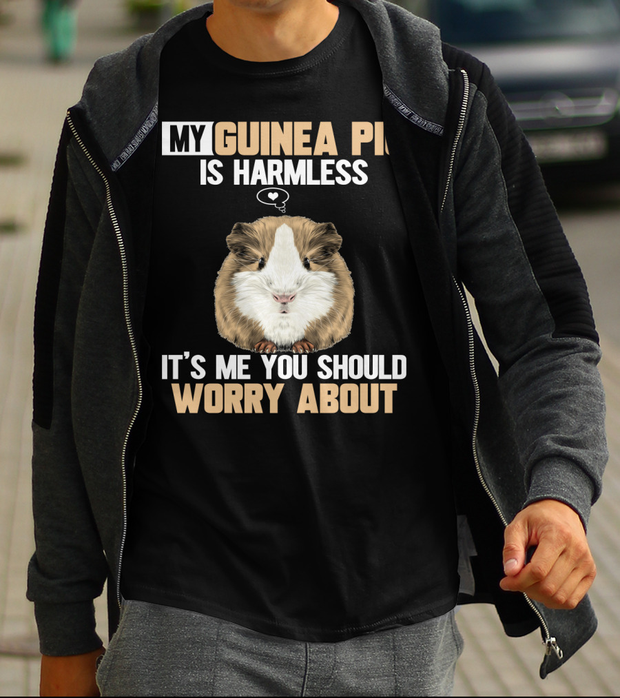 My Guinea Pig Is Harmless It's Me You Should Worry About T-Shirt