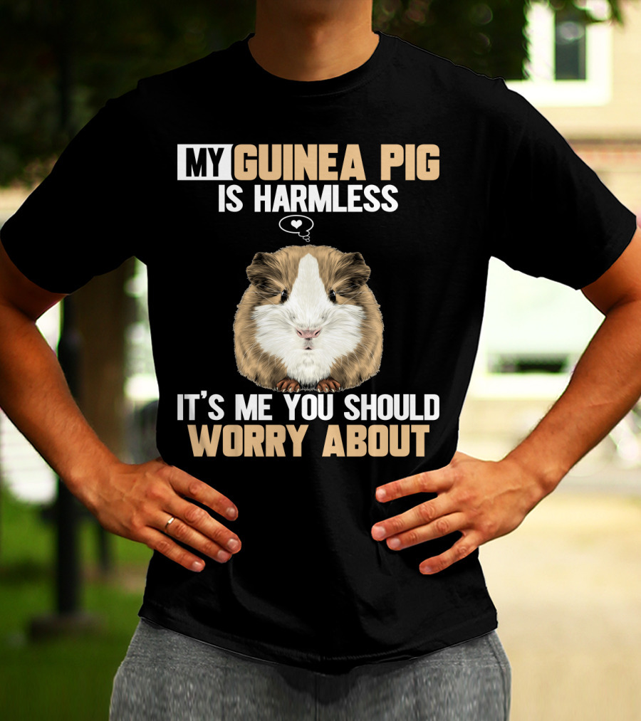 My Guinea Pig Is Harmless It's Me You Should Worry About T-Shirt