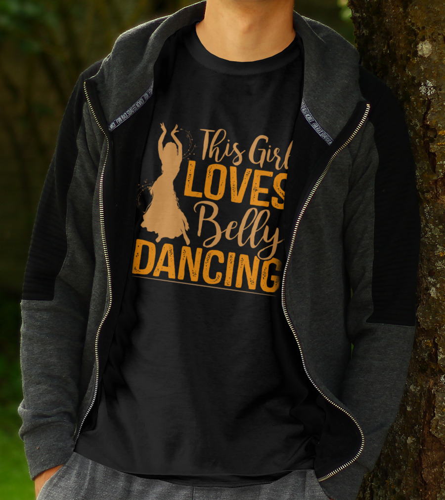 This Girl Loves Belly Dancing T-Shirt