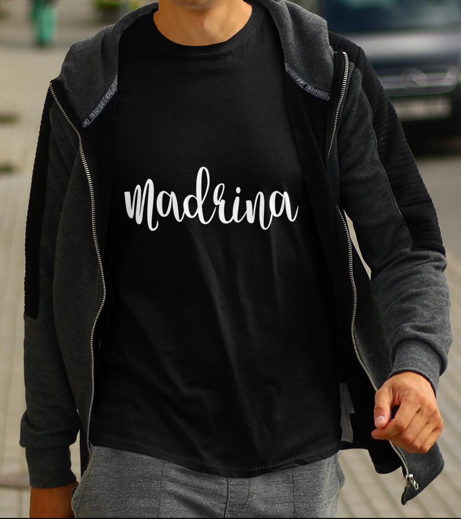 Madrina Godmother Maid Of Honor In Spanish Latino T-Shirt
