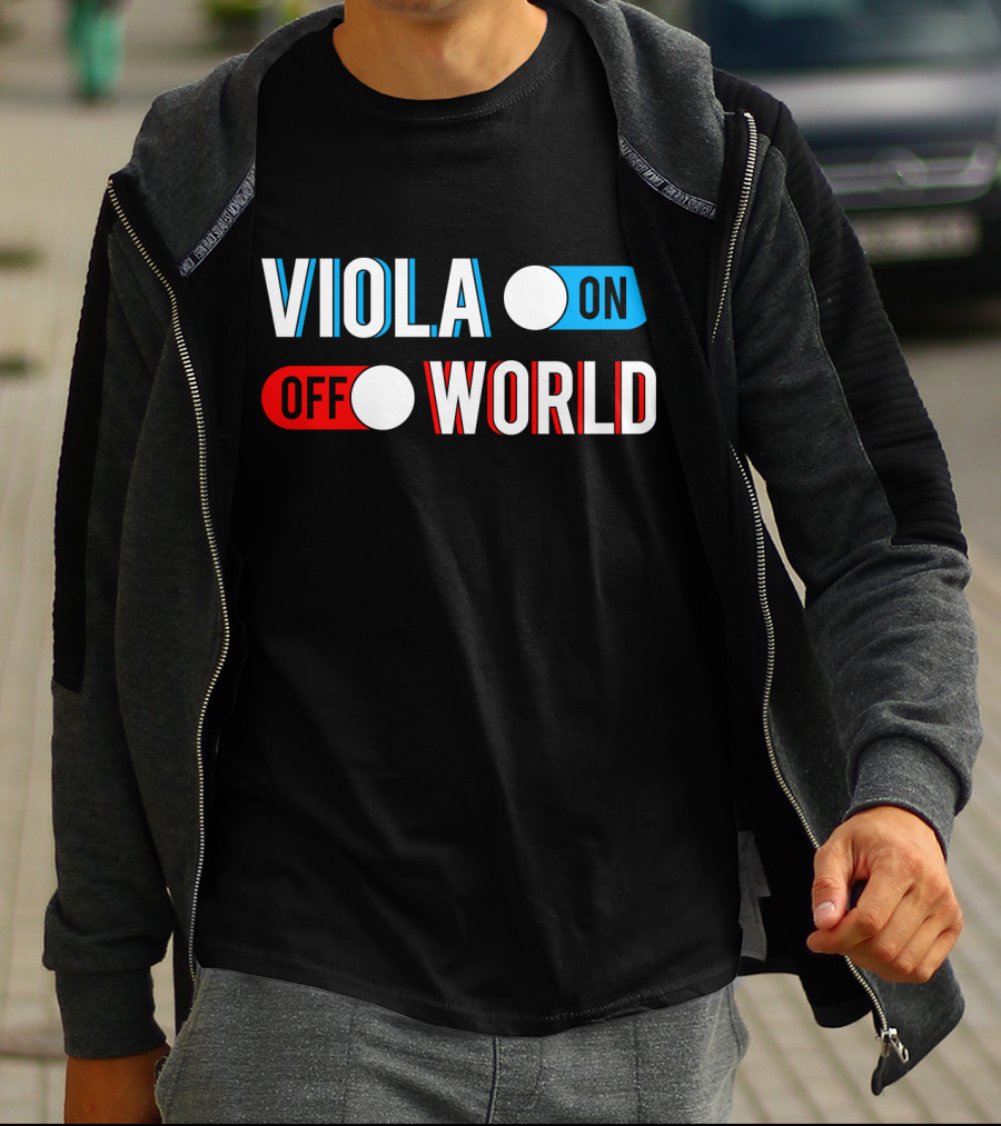 VIOLA ON OFF WORLD T-Shirt