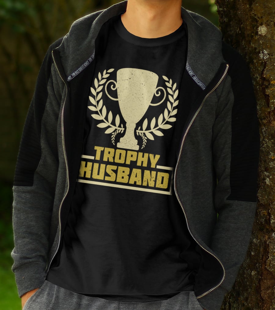 Trophy Husband Laurel Cup Highlight T-Shirt