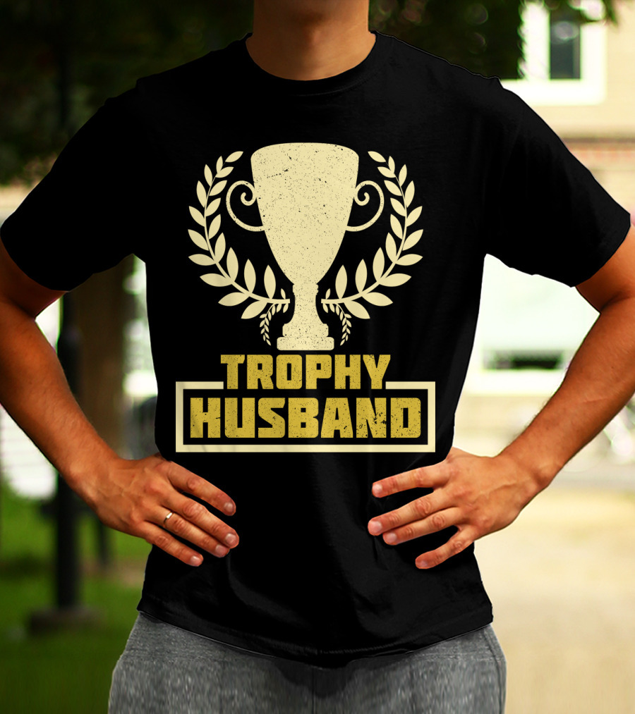 Trophy Husband Laurel Cup Highlight T-Shirt