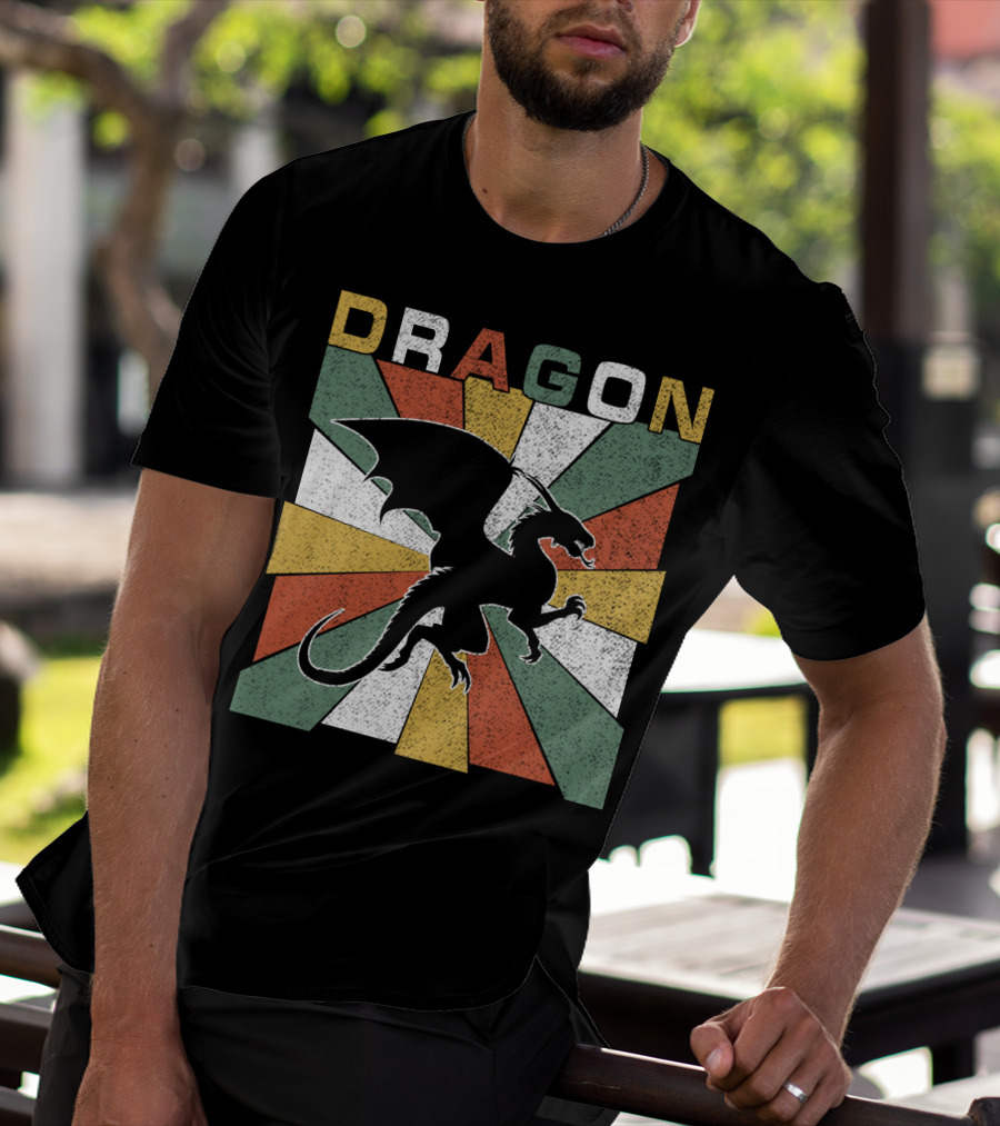 Dragon Vintage 70s Rainbow Burst T-Shirt