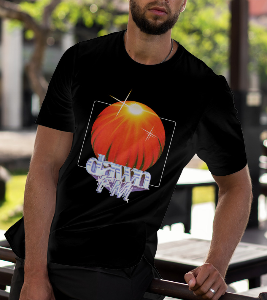 The Weeknd Dawn FM Sunburst Graphic Merchandise T-Shirt