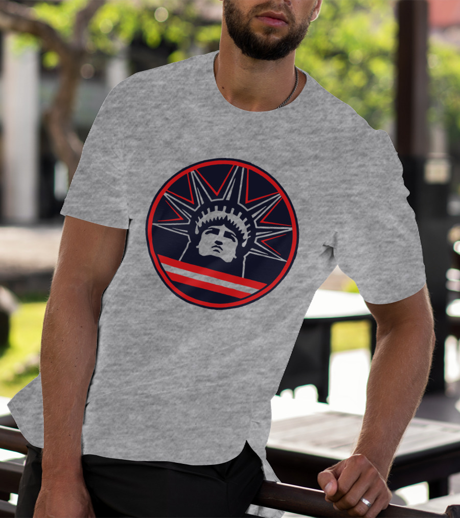 Mau Xam Statue Of Liberty Emblem T-Shirt
