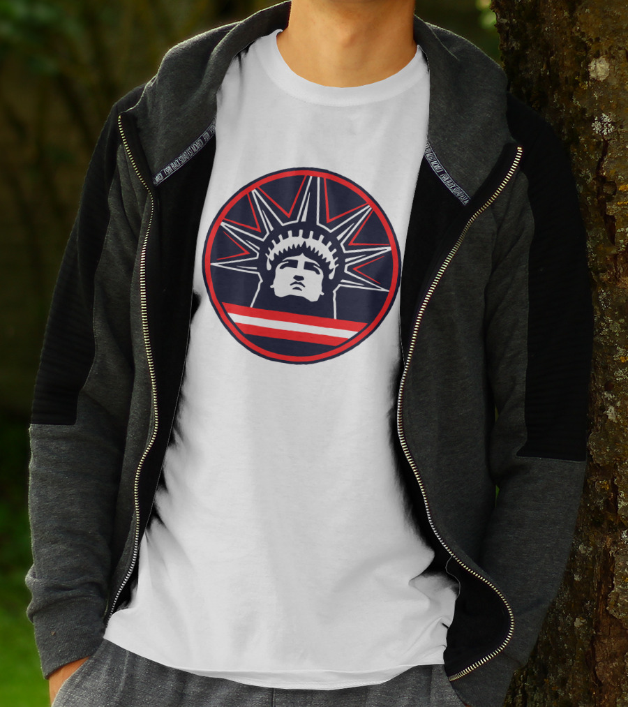 We Bleed Blue Merchandises Liberty Patriot T-Shirt