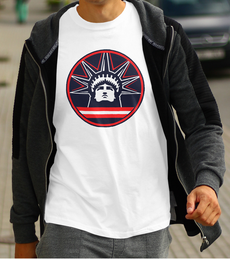 We Bleed Blue Merchandises Liberty Patriot T-Shirt