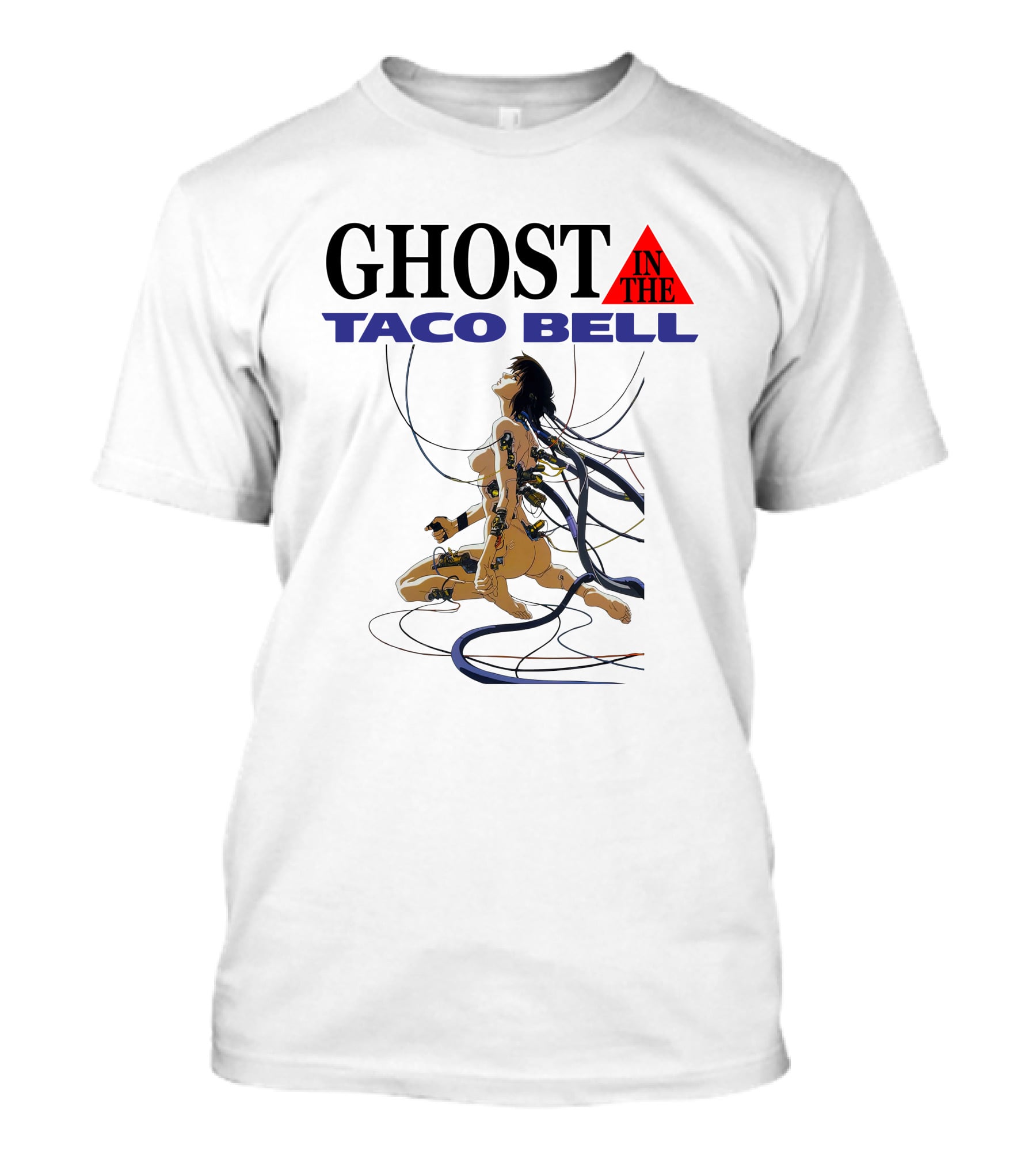 Ghost In The Taco Bell Cyber Aesthetic Fusion T-Shirt