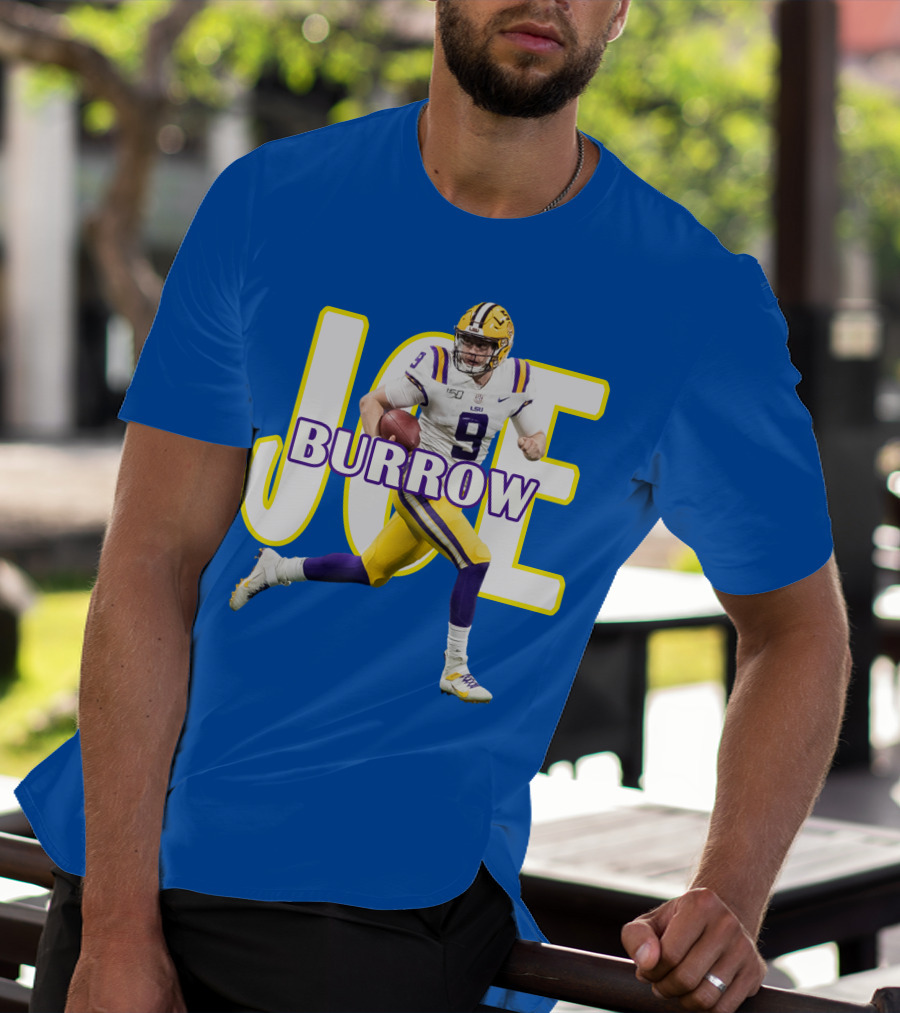 Joe Burrow LSU Football Legends T-Shirt