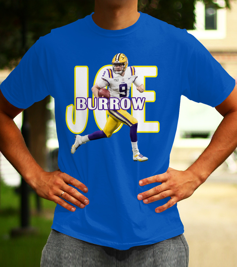 Joe Burrow LSU Football Legends T-Shirt