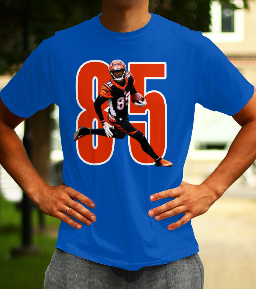 Bengals WR Higgins 85 NFL Football T-Shirt