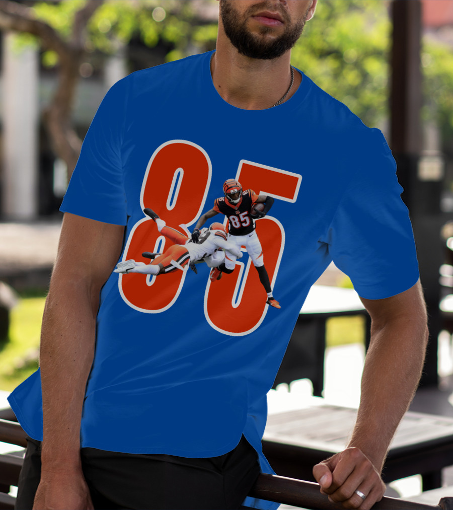 Tee Higgins Tamaurice William Cincinnati Bengals 85 Football T-Shirt
