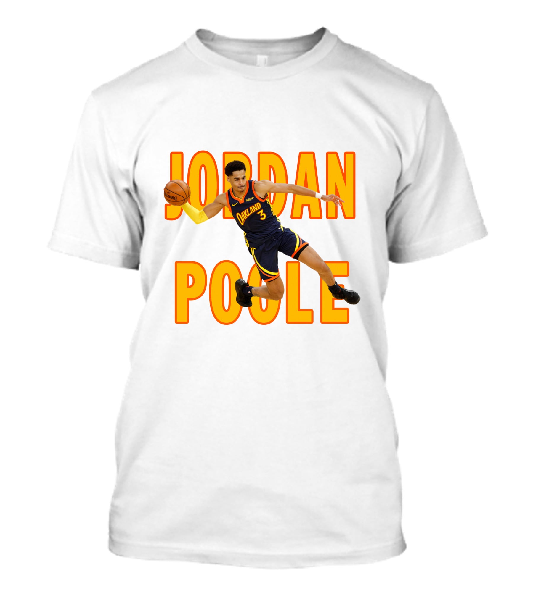 Jordan Poole Oakland Basketball Star Player T-Shirt