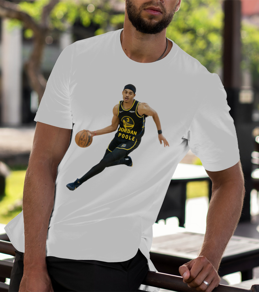 Jordan Poole NBA Golden State Warriors Basketball T-Shirt