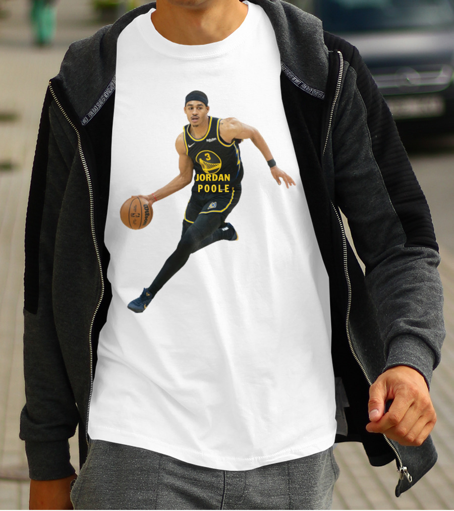 Jordan Poole NBA Golden State Warriors Basketball T-Shirt