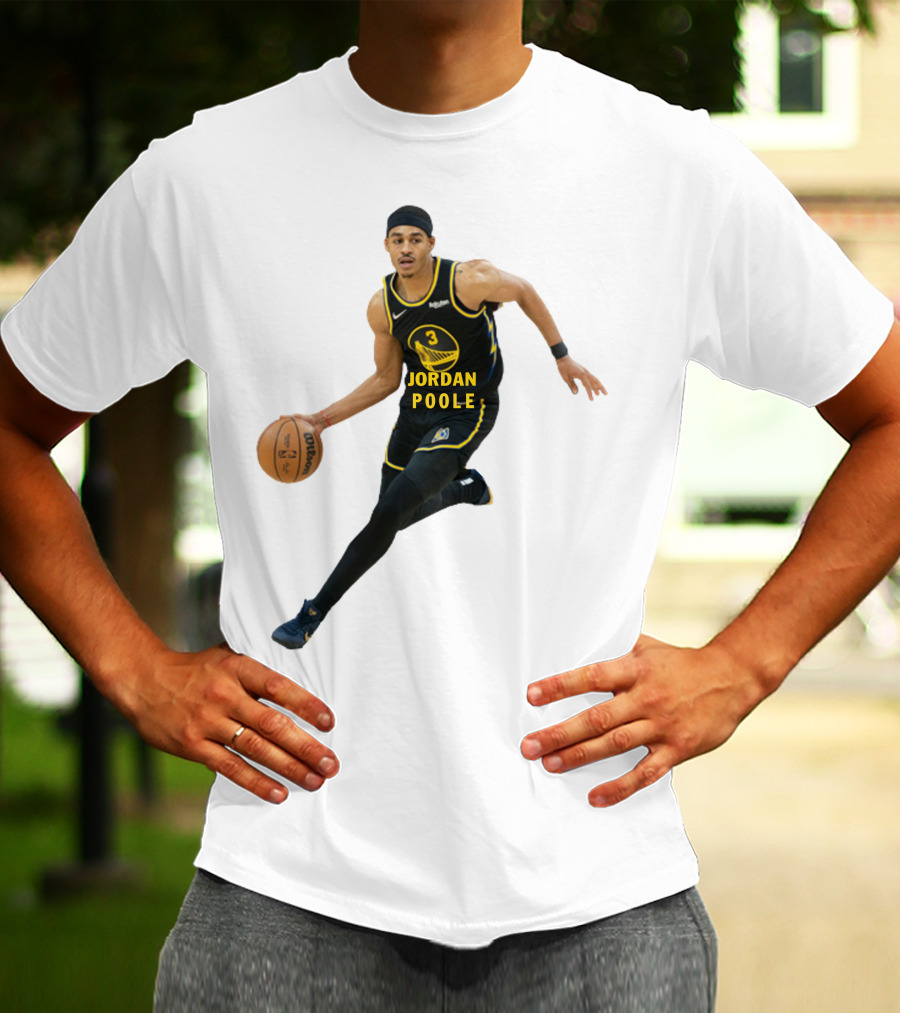 Jordan Poole NBA Golden State Warriors Basketball T-Shirt