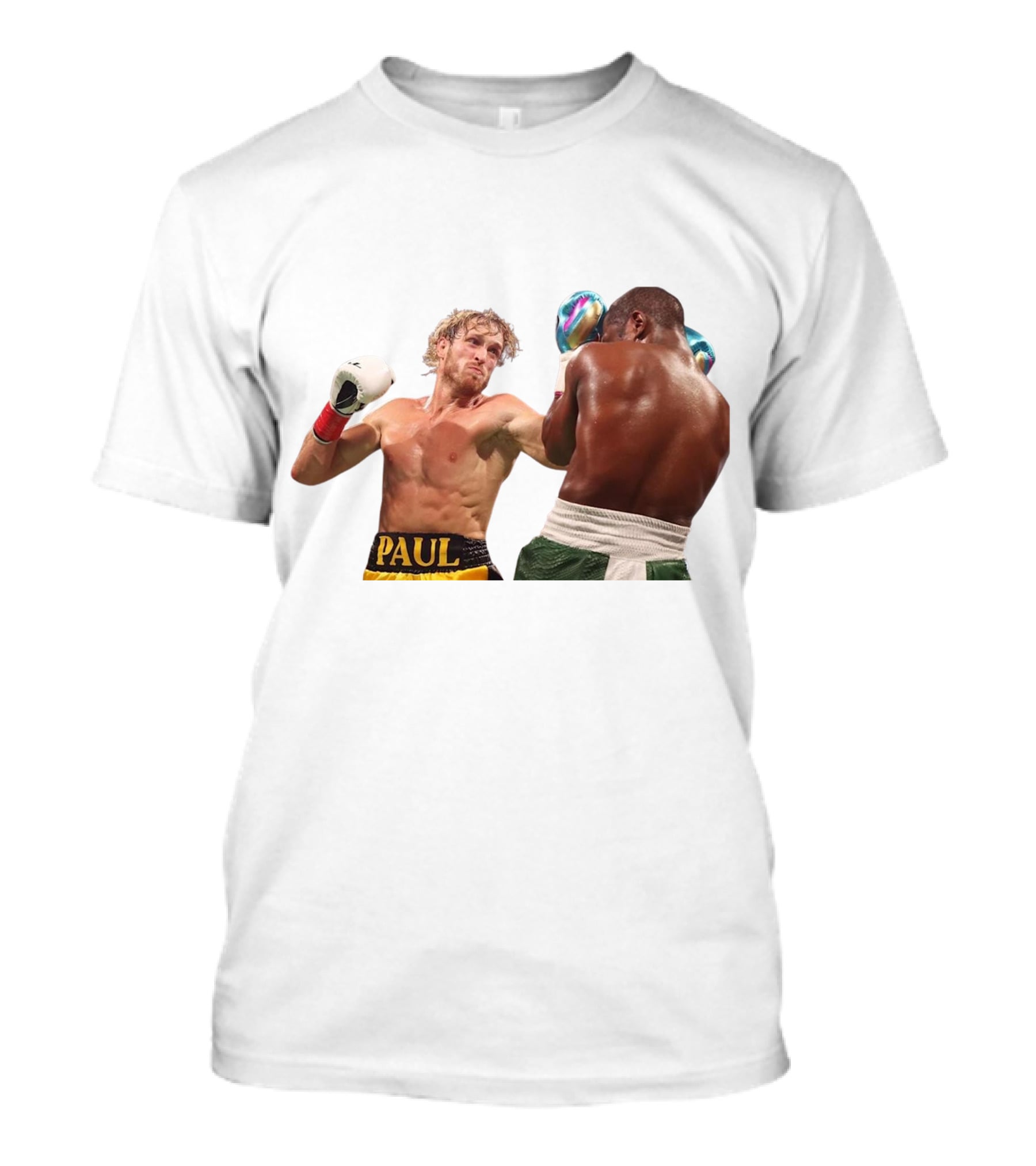 Logan Paul Boxing Match Action Scene T-Shirt