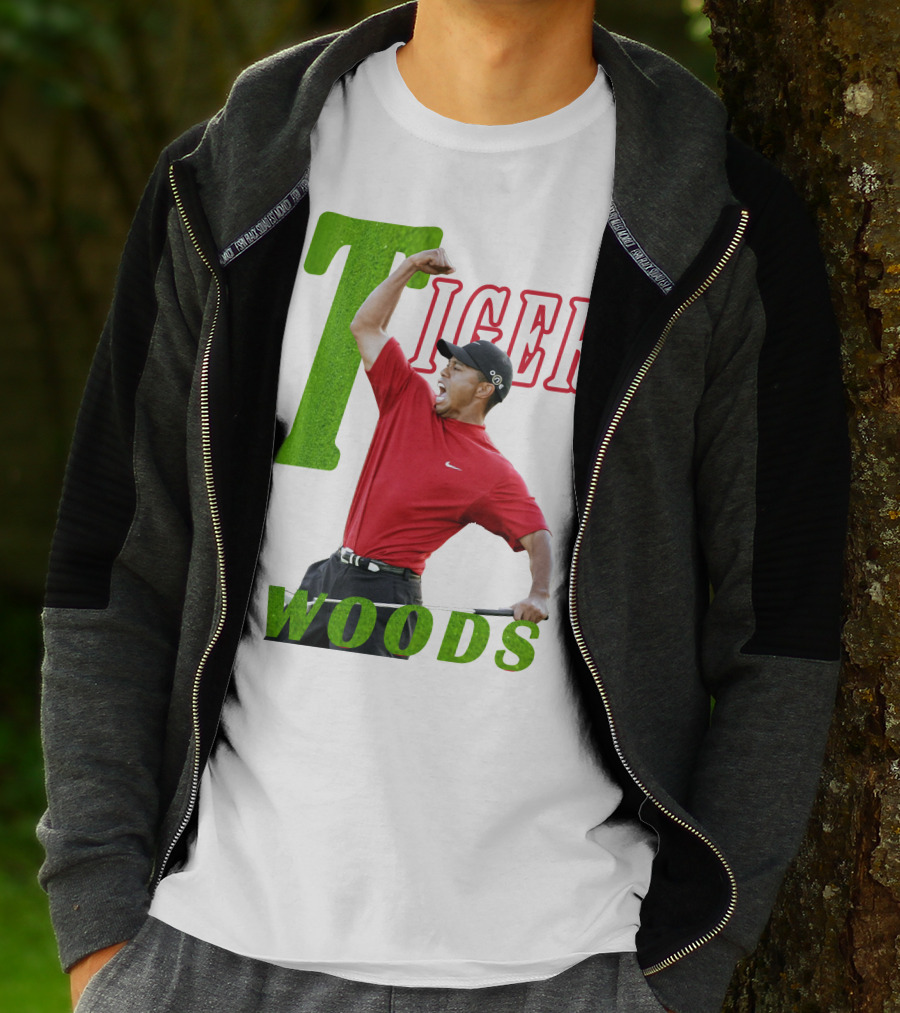 Tiger Woods Golfe Victory T-Shirt