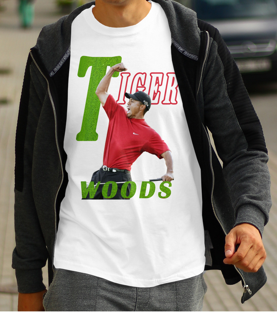 Tiger Woods Golfe Victory T-Shirt