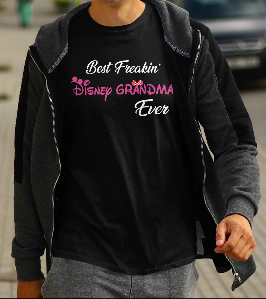 Best Freakin' Disney Grandma Ever T-Shirt