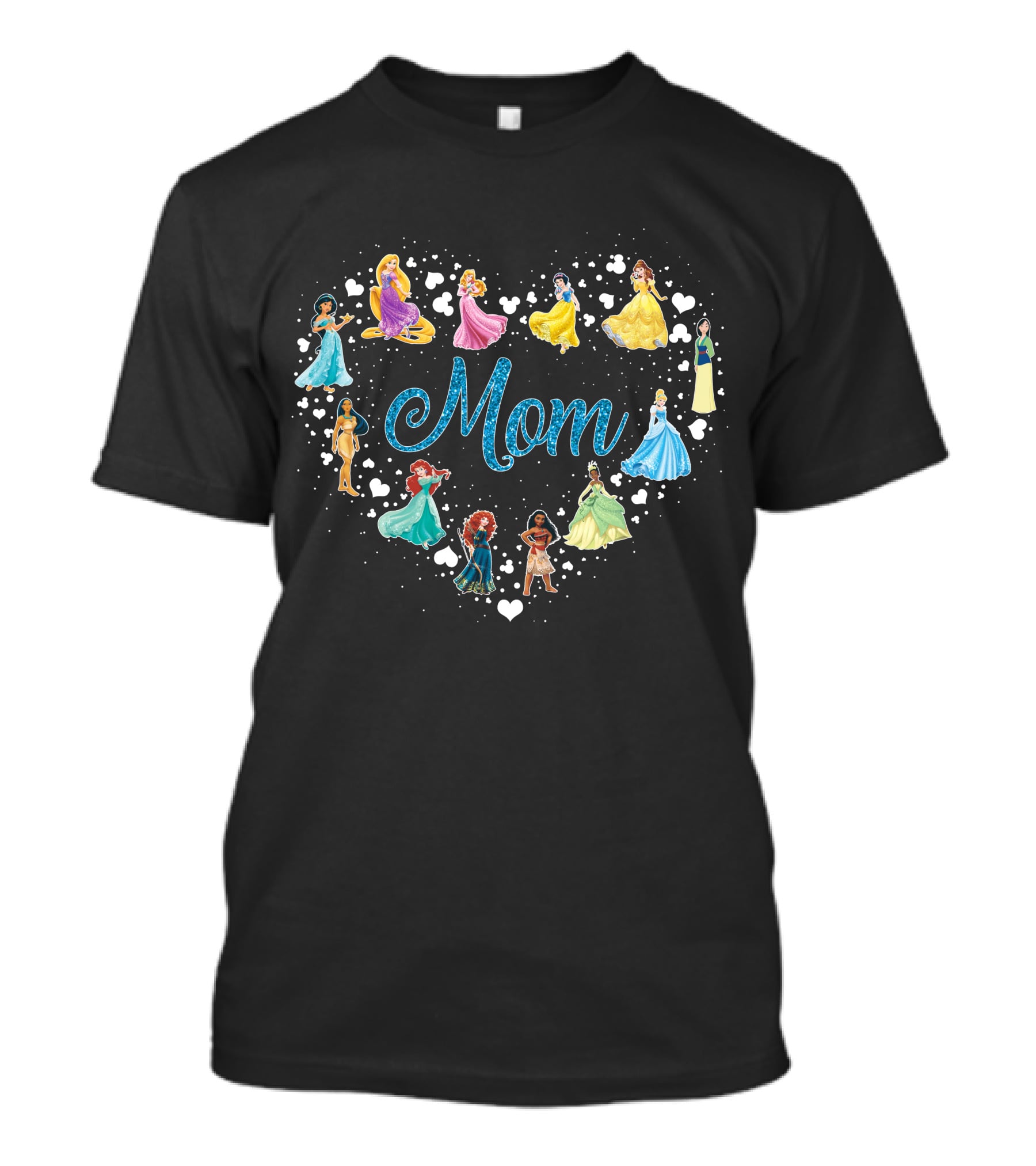 Mom Princess Heart T-Shirt