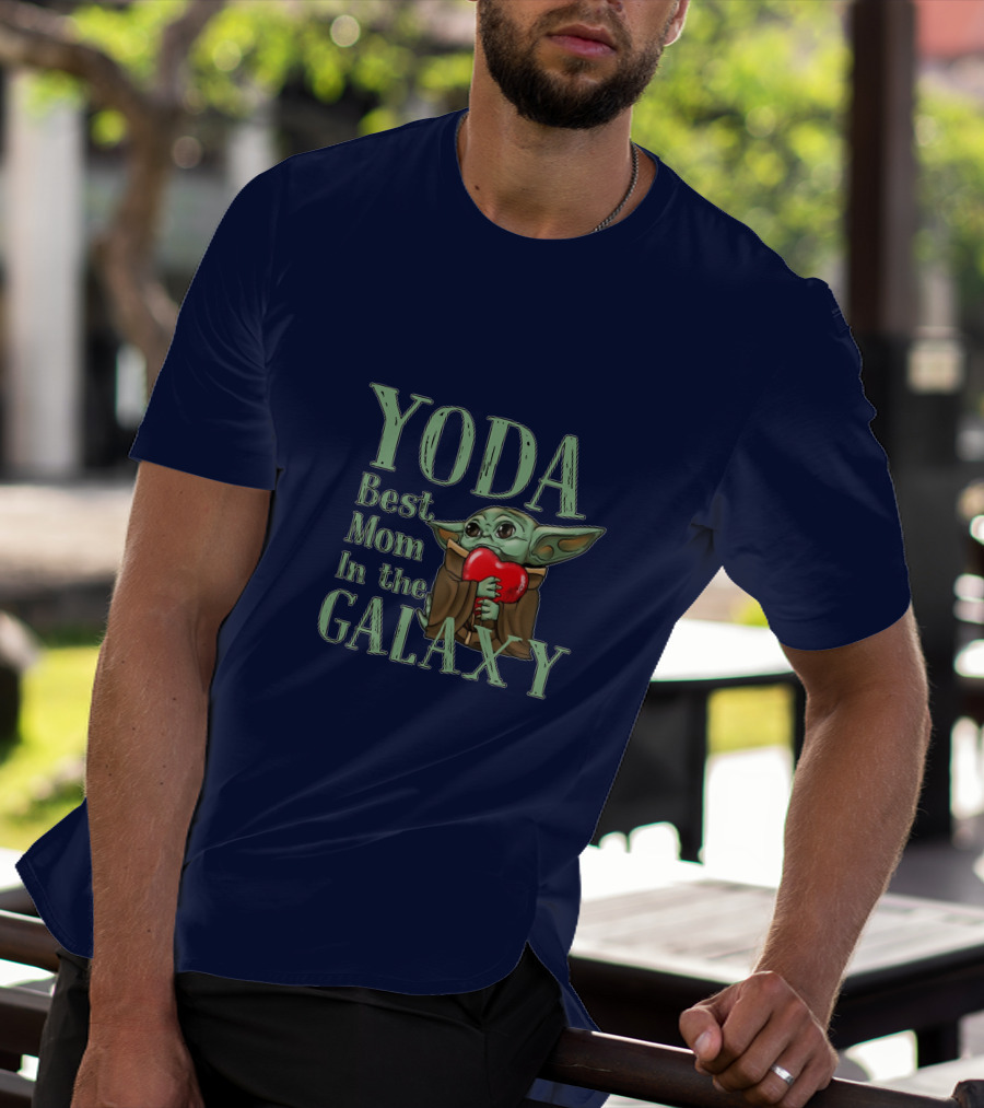 Yoda Best Mom In The Galaxy T-Shirt