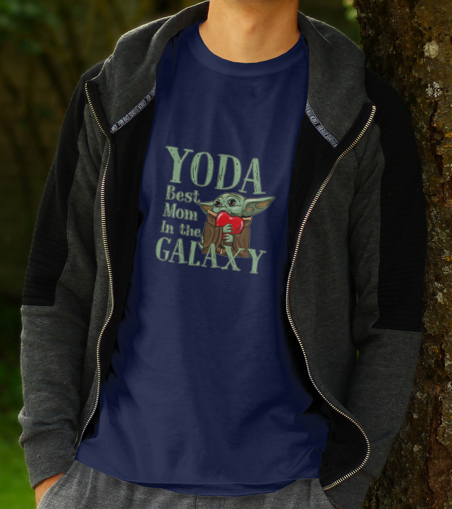 Yoda Best Mom In The Galaxy T-Shirt