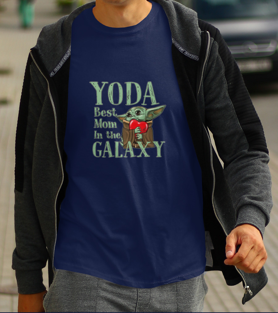 Yoda Best Mom In The Galaxy T-Shirt