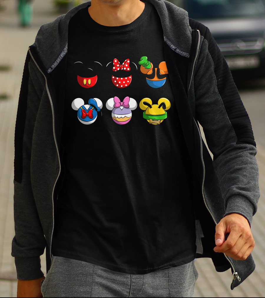 DN Ball Disney Character Icon Set T-Shirt