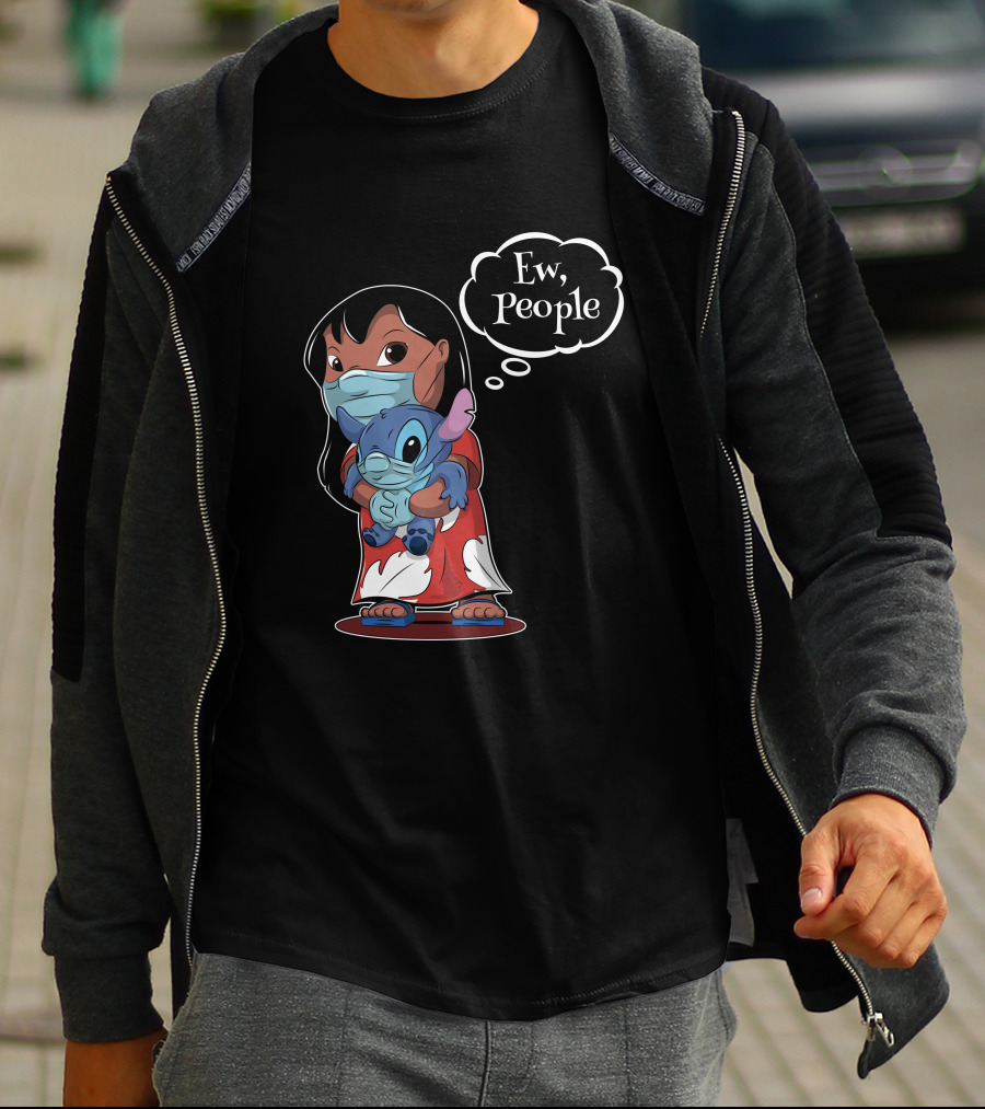 Ew People Masked Duo Humor T-Shirt