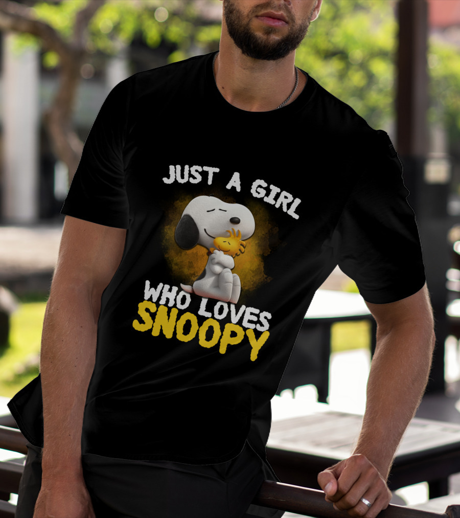 Just A Girl Who Loves Snoopy T-Shirt