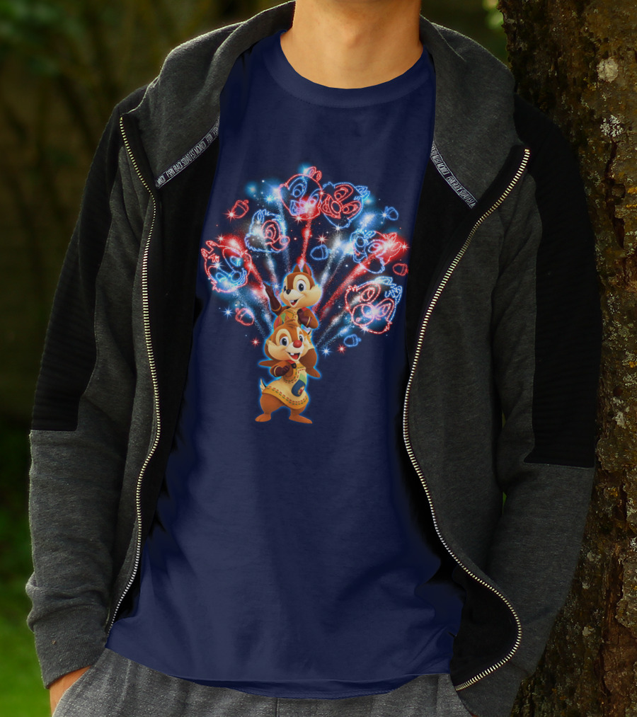 Chip 'n Dale Firework T-Shirt