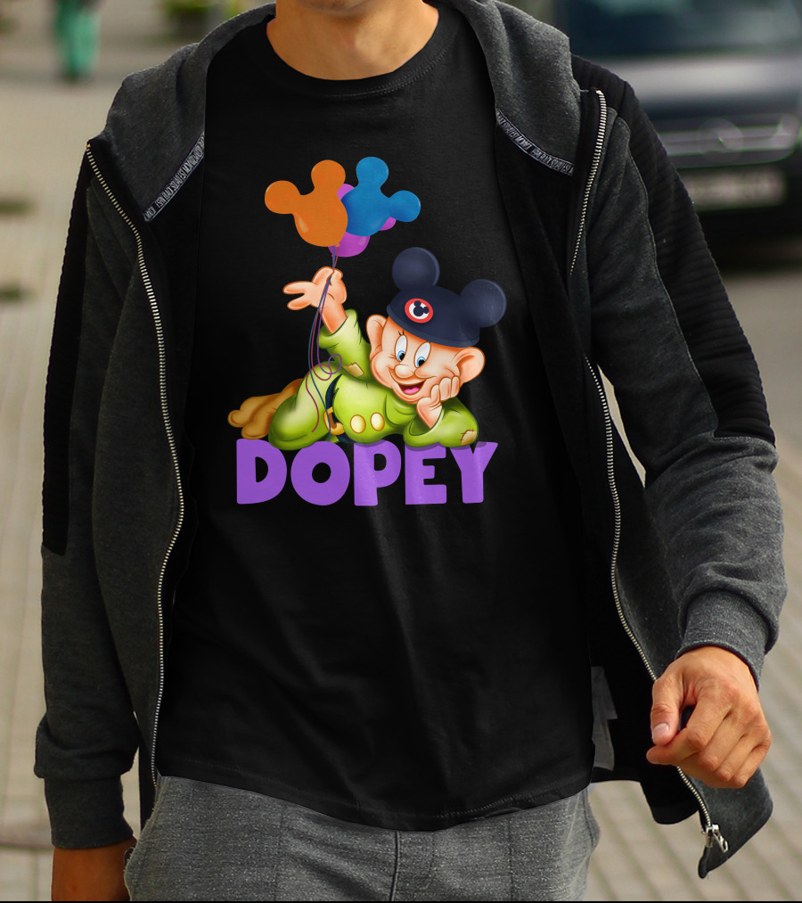 Dopey Balloons Pixar Crossover T-Shirt