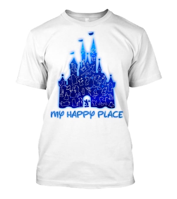 My Happy Place Disney Castle T-Shirt