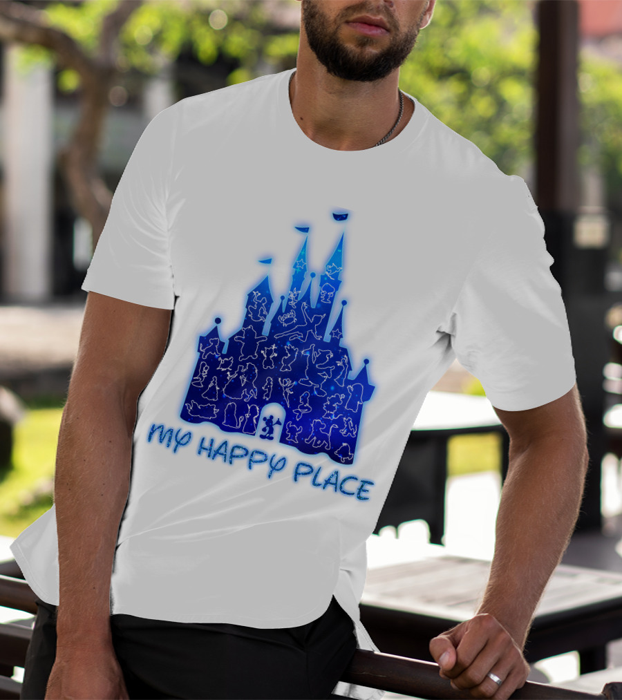My Happy Place Disney Castle T-Shirt