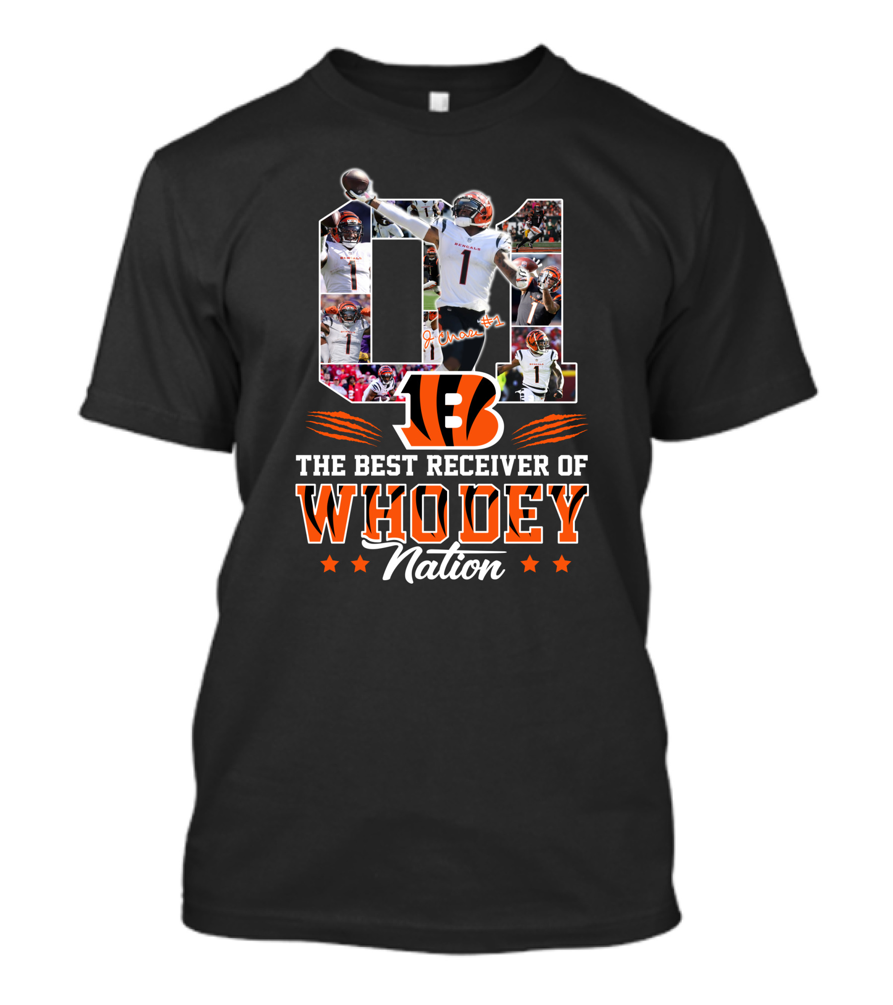 NFL Bengals 01 The Best Receiver Of Who-Dey Nation T-Shirt
